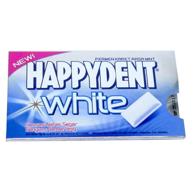 HAPPYDENT WHITE CHEWING GUM